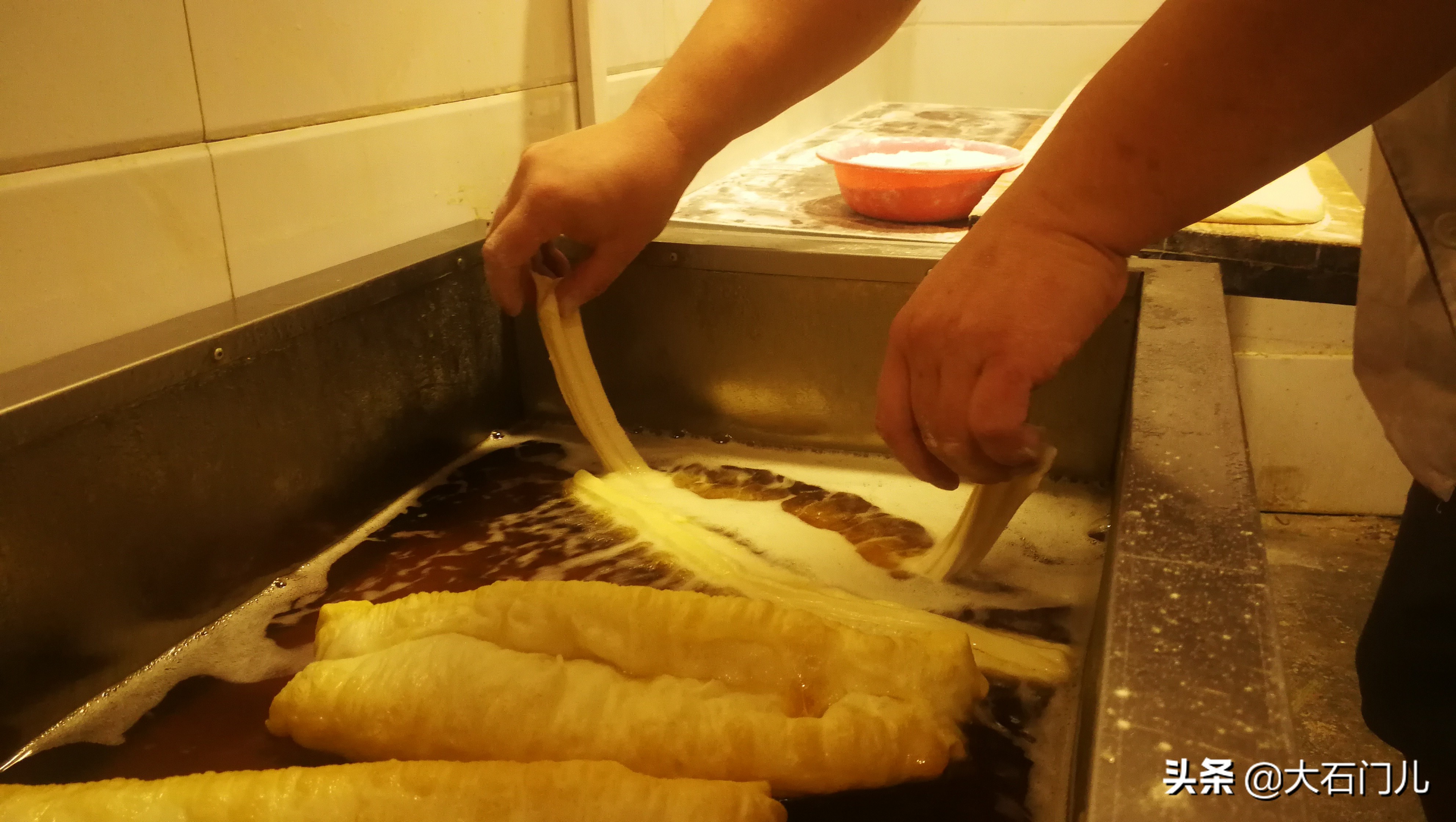 石家庄又长又好吃的油条,石家庄正宗油条