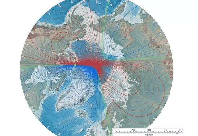 地球磁极突然反转会有哪些影响,地球磁极翻转与地壳位移