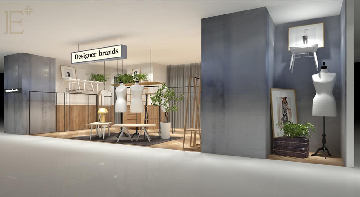 2021最流行服装店铺装修,女装服装批发店铺装修