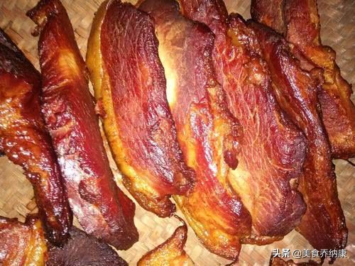 熏制几百年的猪肉,放了几十年的熏猪肉