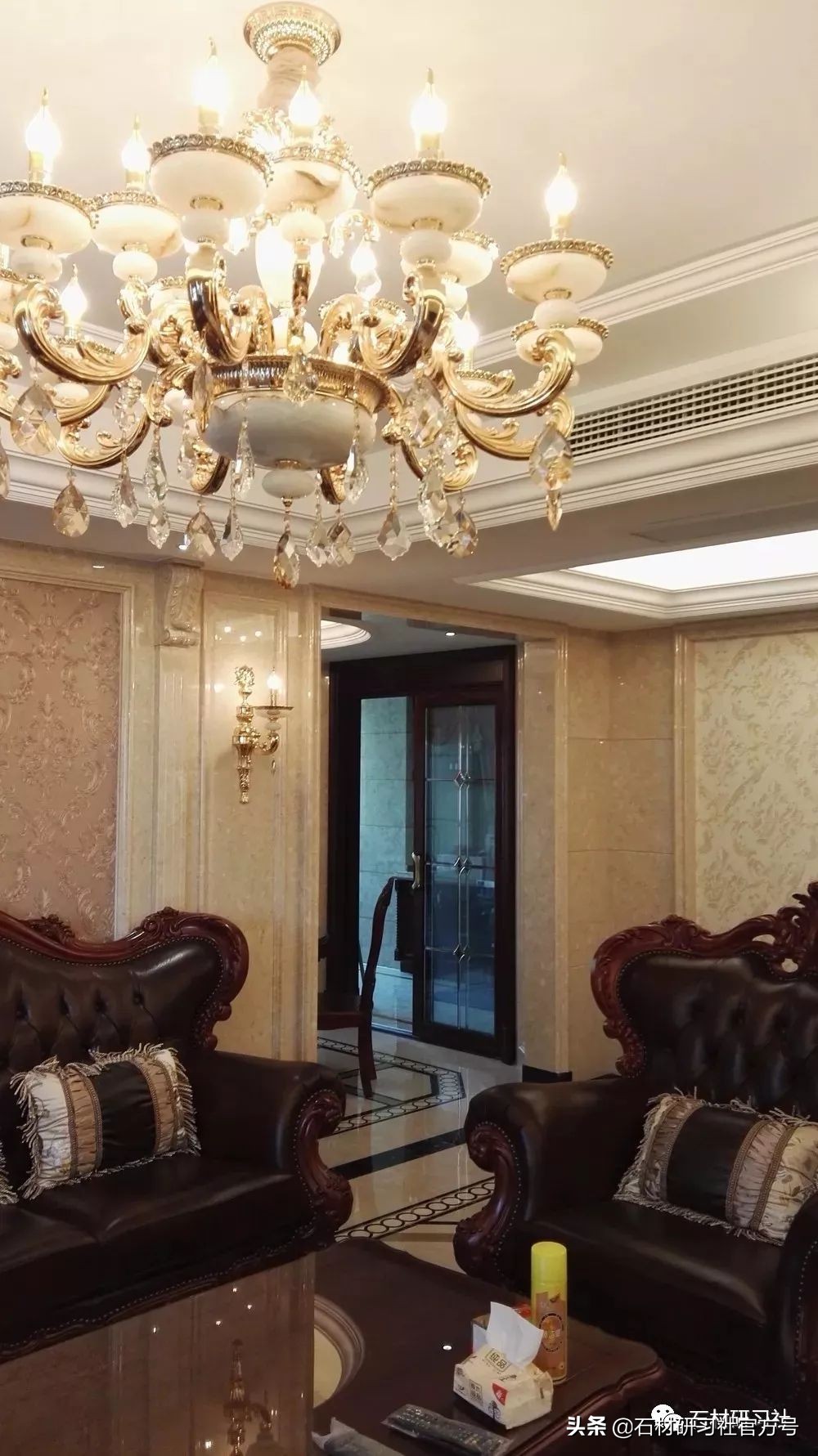 豪宅用的高级天然大理石,别墅铺什么颜色大理石档次最高