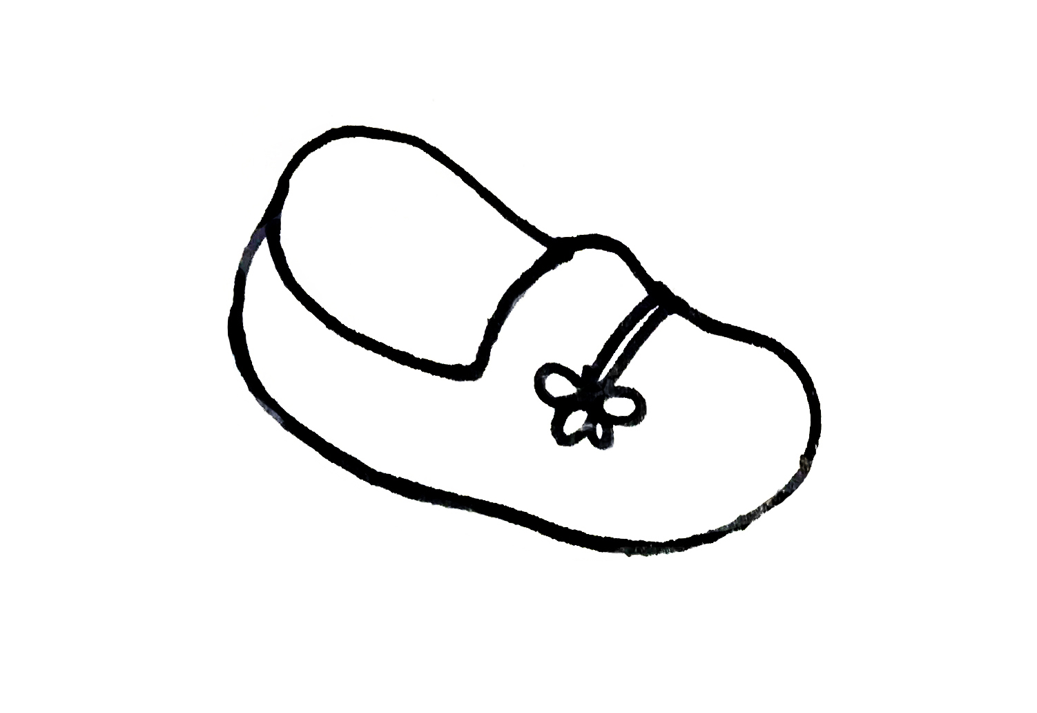 鞋简笔画又简单又漂亮,各种各样的鞋简笔画