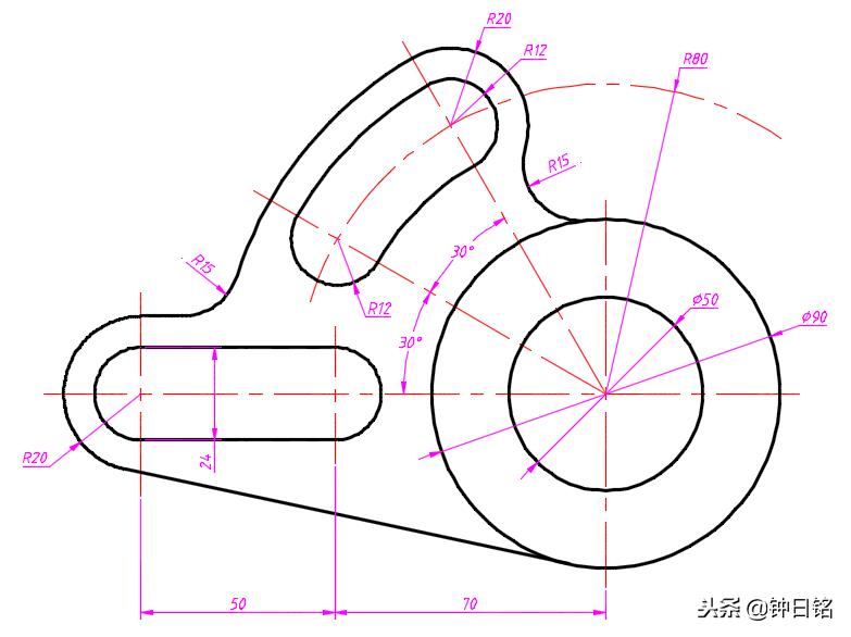 AutoCAD2019平面图练习案例解释（AutoCAD2019完全自学手册）