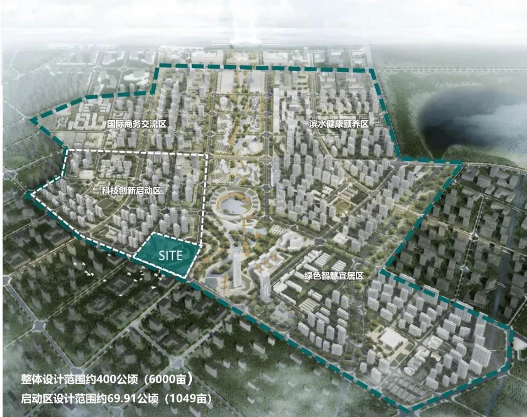 金茂青岛创新科技城展示中心/北洋设计