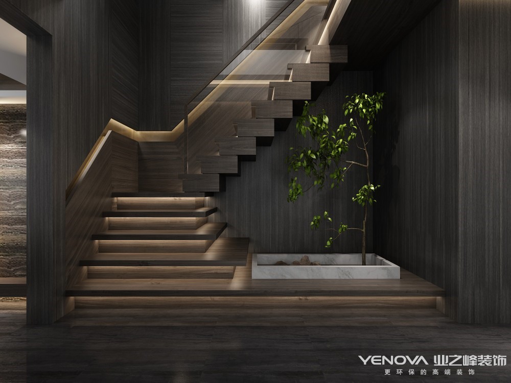 孔雀城大学里-450平现代风格