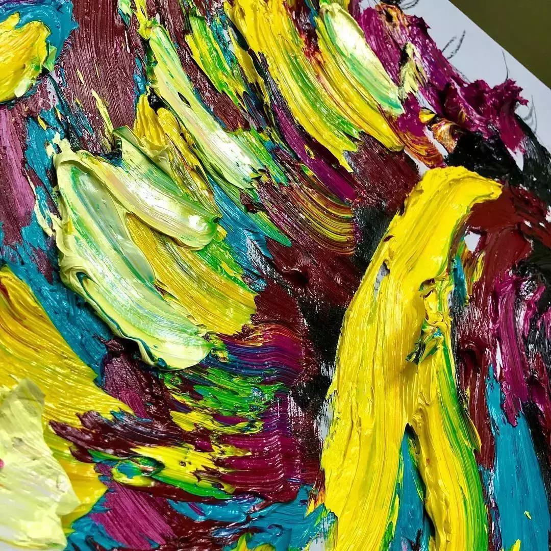 厚画的魅力！韩国shinkwangho用有张力的作品直击眼球！！！