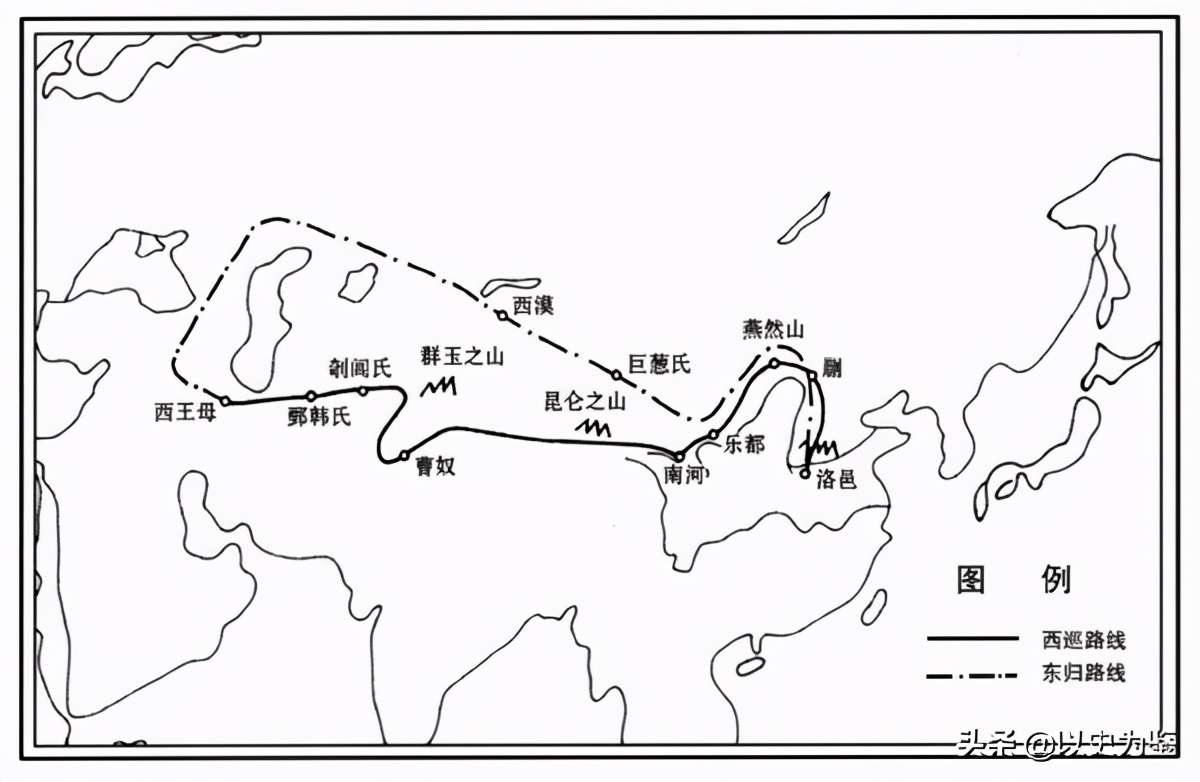 自驾游中国第一人,周穆王与西王母的八骏
