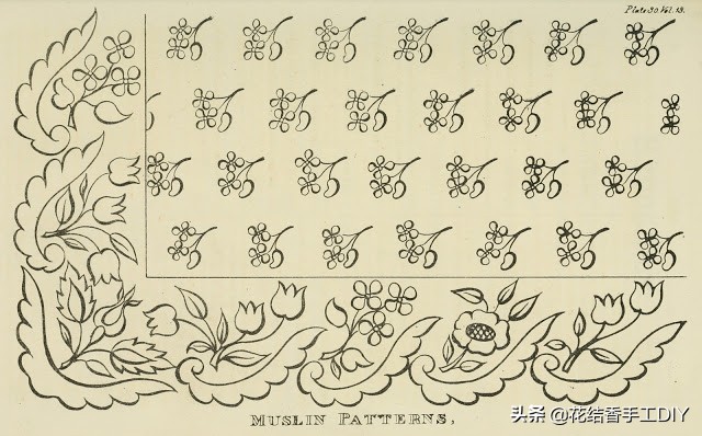 手工刺绣鞋垫花样图案大全图纸,最好看的刺绣图案大全