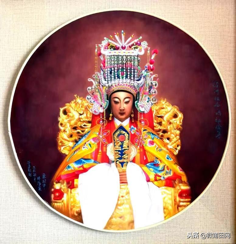 莆田的一对网红夫妻,莆田妈祖简笔画