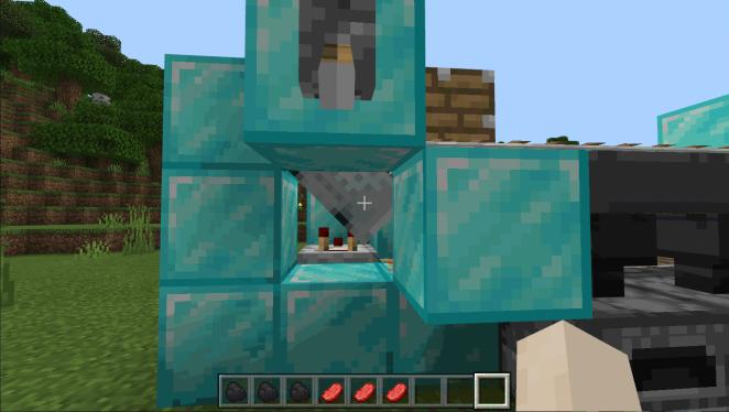 我的世界高效率全自动红石熔炉,我的世界红石科技高效熔炉