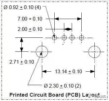 usb接口杜邦线封装,usb接口封装尺寸图