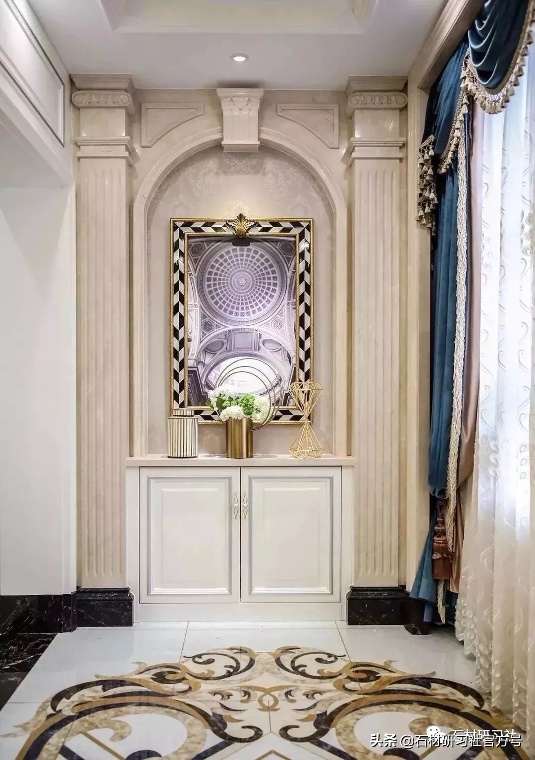 豪宅用的高级天然大理石,别墅铺什么颜色大理石档次最高