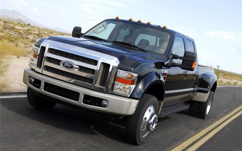 福特F-450试驾,福特f450汽车