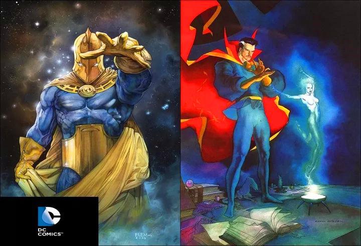 漫威dc互相抄袭角色,漫威dc相似人物的图片