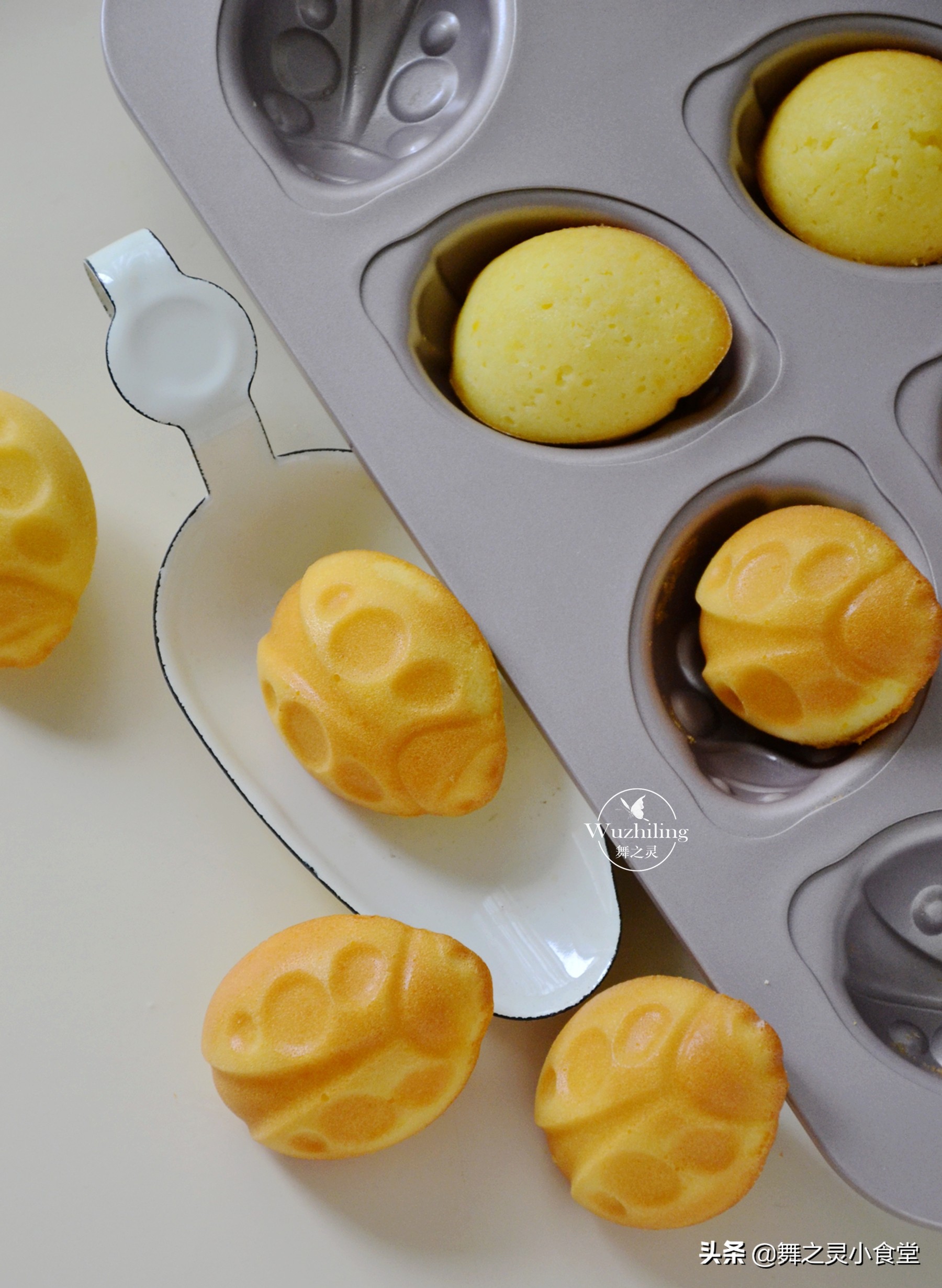 简单易做的小蛋糕颜值高,快手蛋糕的做法