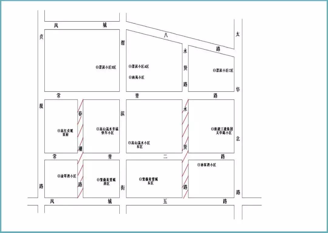 西安市的道路名大全,西安最美路名