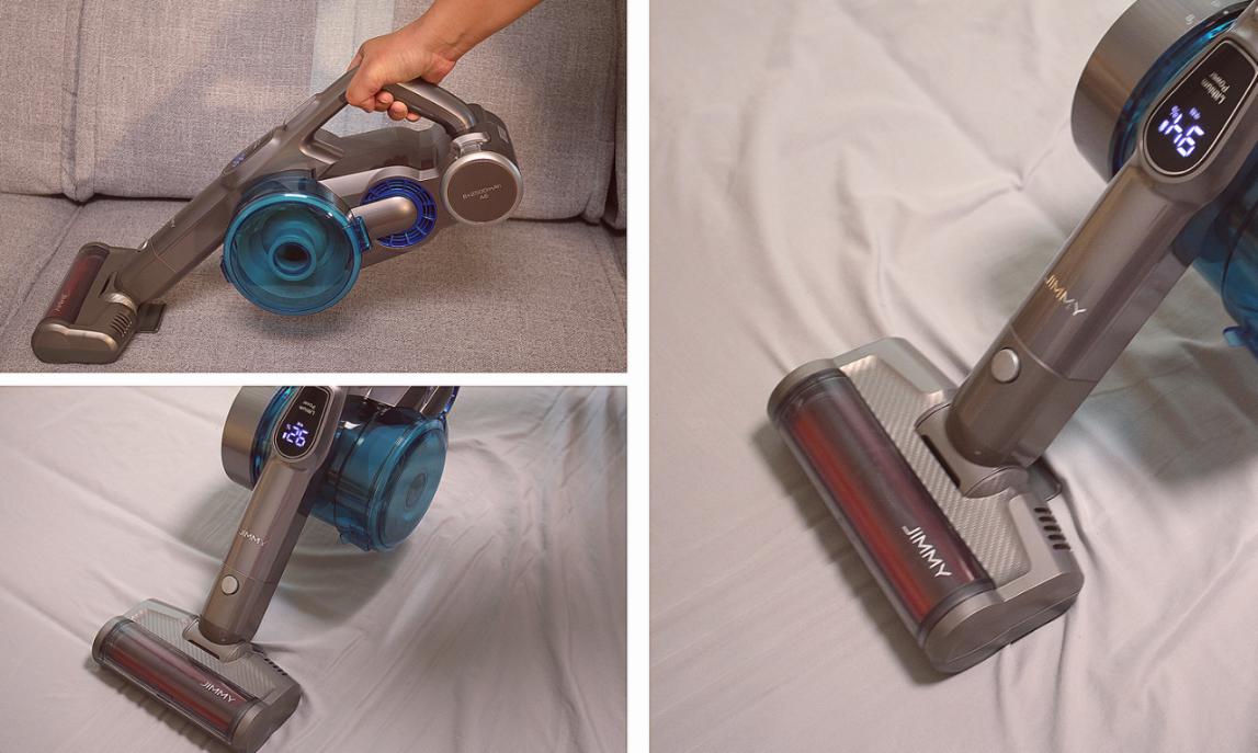 解决懒惰上瘾的吉米A6无线吸尘器:随手提,超强吸力更洁净