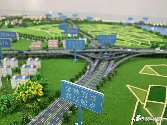 金砂西路西延最新项目,金砂西路西延路线图高清