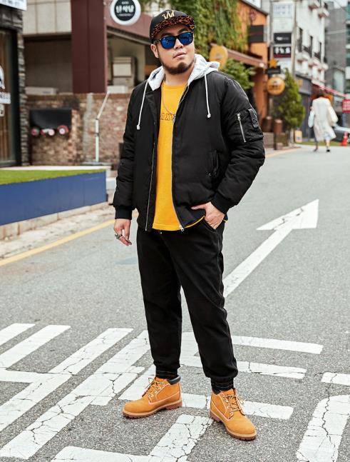 适合200斤男士的冬季羽绒服，防风又防寒，关键不臃肿还帅气