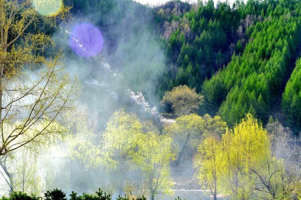 宿在驼梁，感受一种无忧的生活/郝贵云