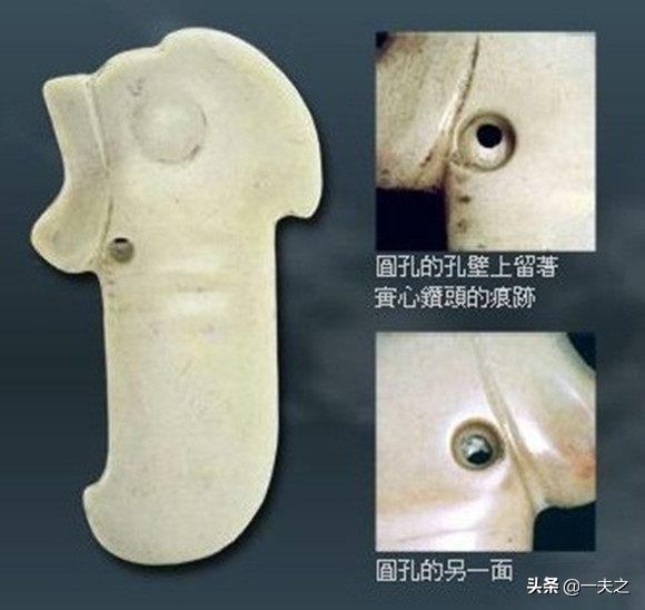 文化期古玉开孔的工艺特征