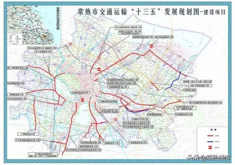 常熟地铁线路图最新规划图,常熟地铁10号线最新消息