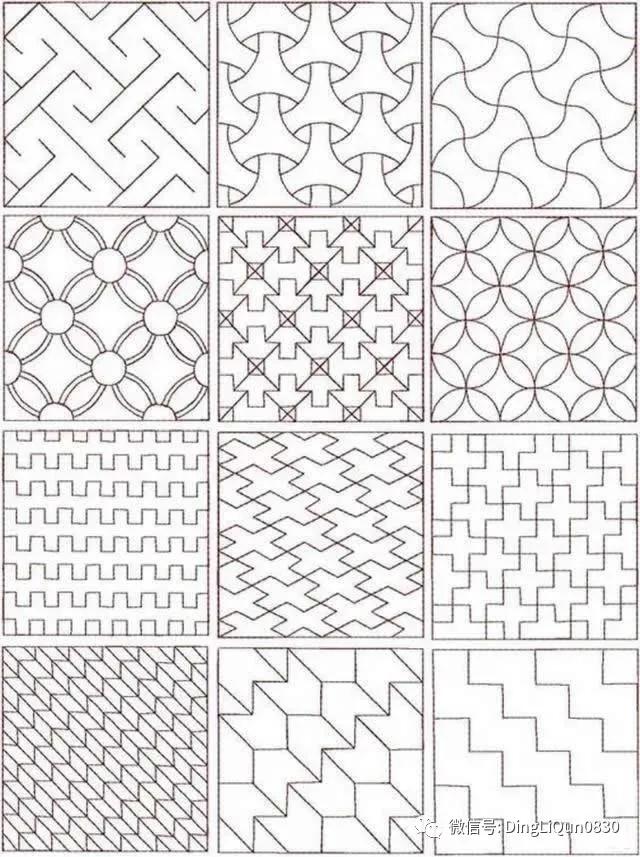 刺绣教程新手入门结粒绣,刺子绣基础入门针法教程