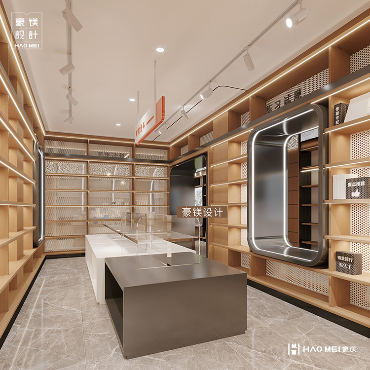 书店店铺装修设计,装修设计图书店