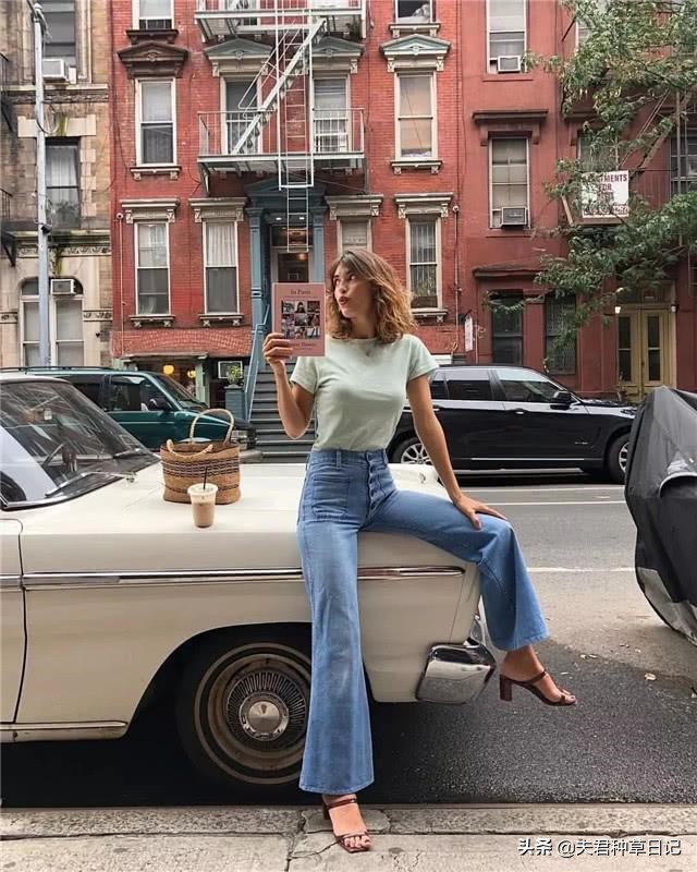 适合腿粗的妹子穿的修身裤,腿粗女孩有救了