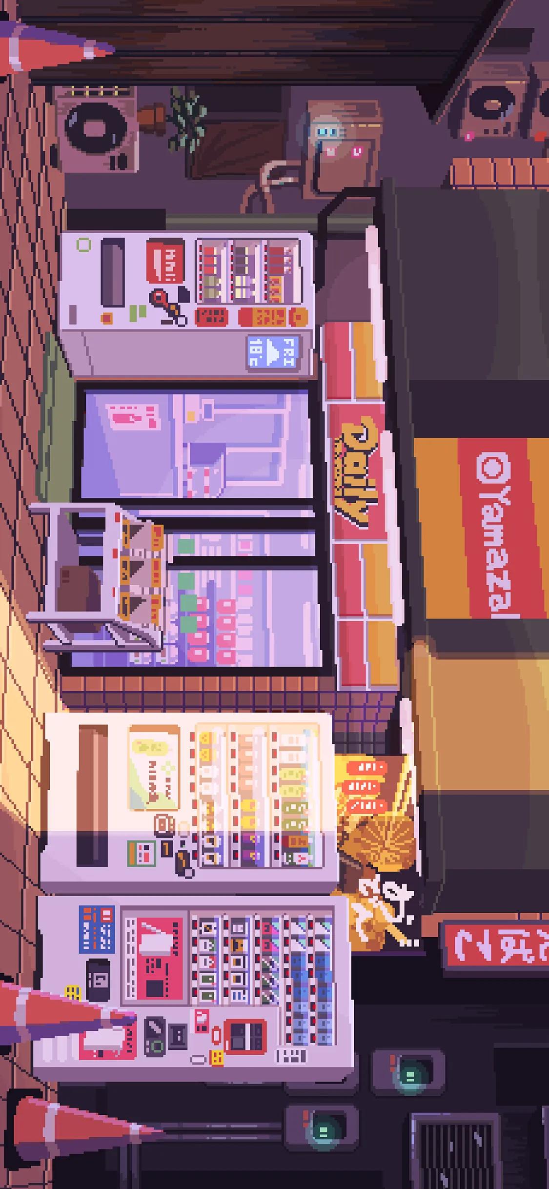 精致像素风壁纸,像素风的壁纸图片