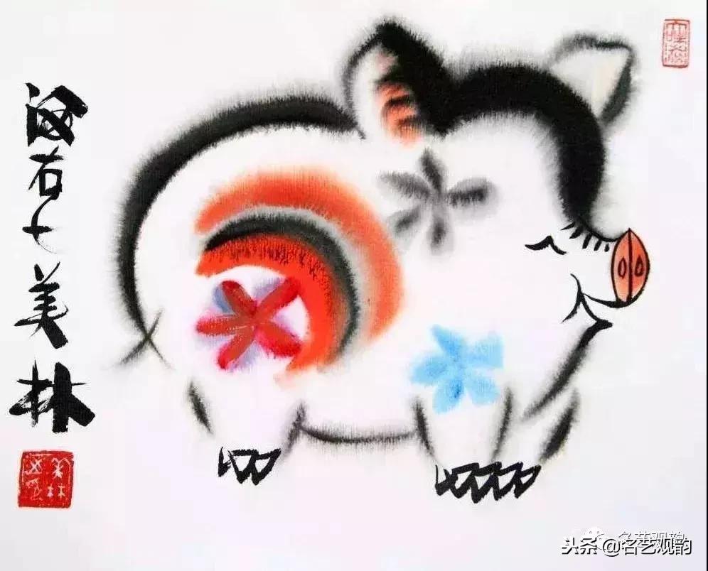 赏十大名家画笔下的猪,”猪“福填满2019!
