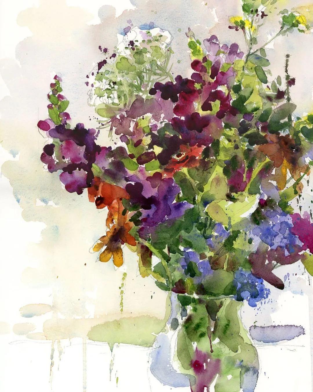 酣畅淋漓的水彩,酣畅淋漓水彩