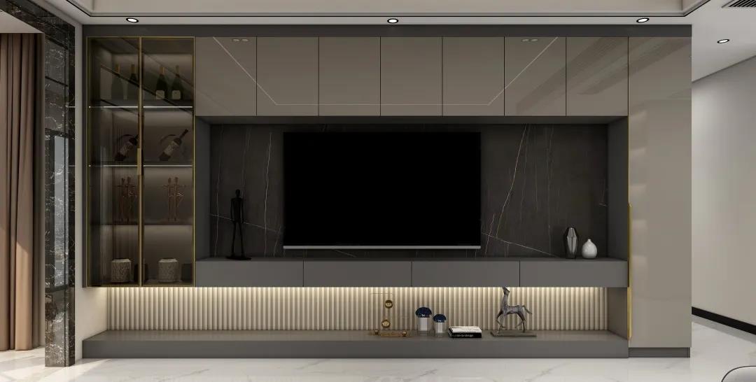 小户型玄关柜子设计高级感,悬空玄关柜子最新款式