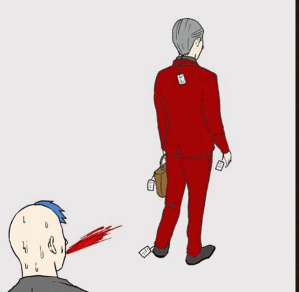 搞笑漫画：和尚公司来了一位美女同事，男同志竟集体穿新衣服！