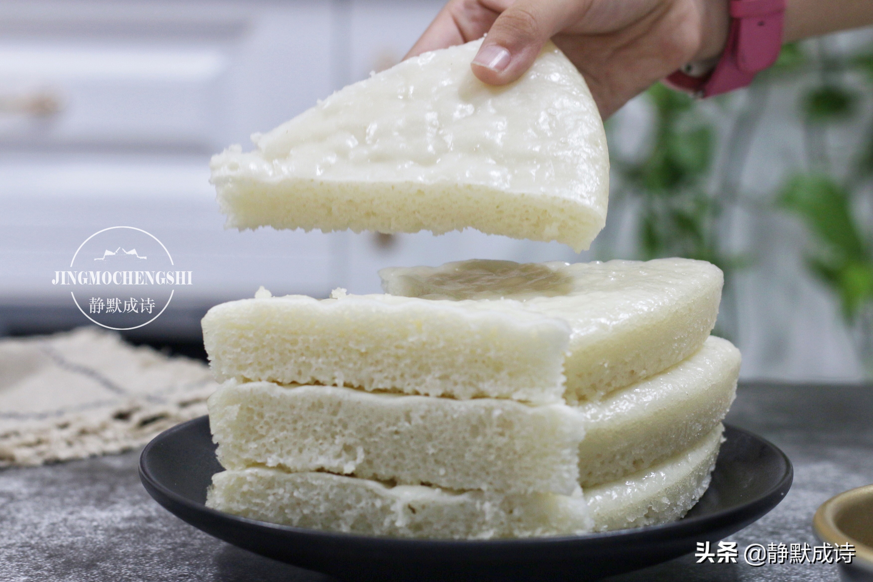 如何做又松又软的米发糕,做软糯香甜的米发糕教学