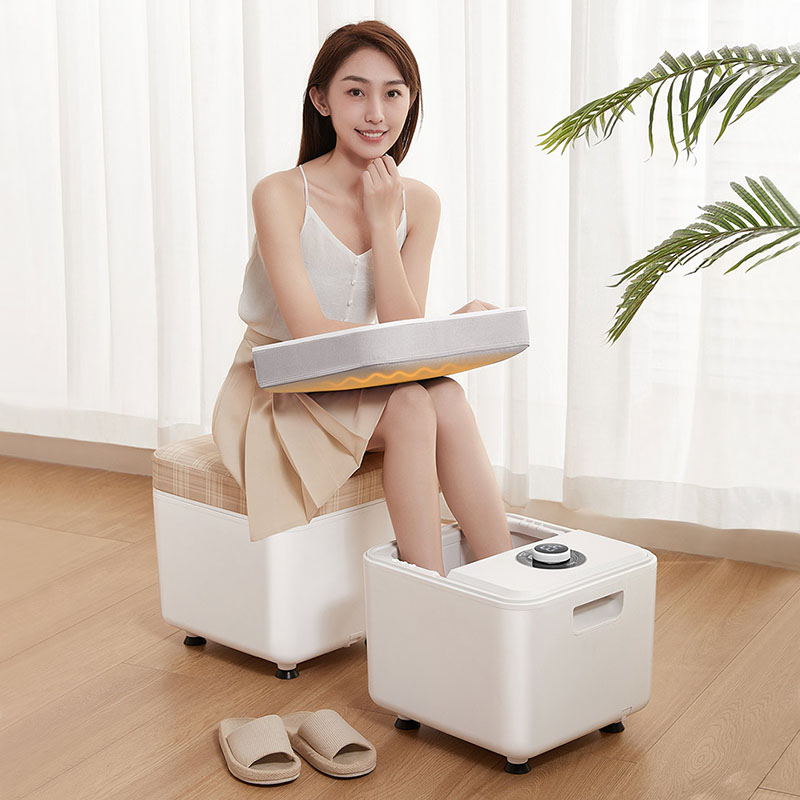 家用智能按摩泡脚桶,泡脚桶全自动加热按摩洗脚盆