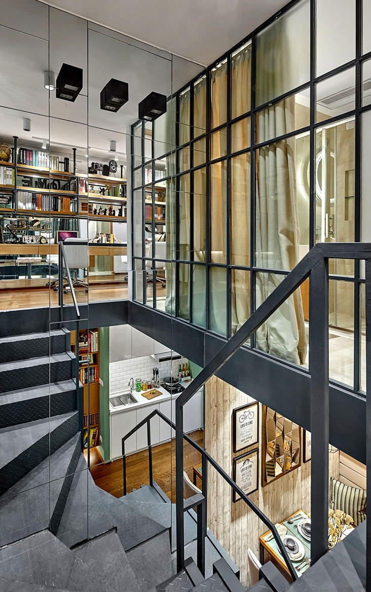 谁说公寓房不值得买,loft复式公寓适合一家三口住吗