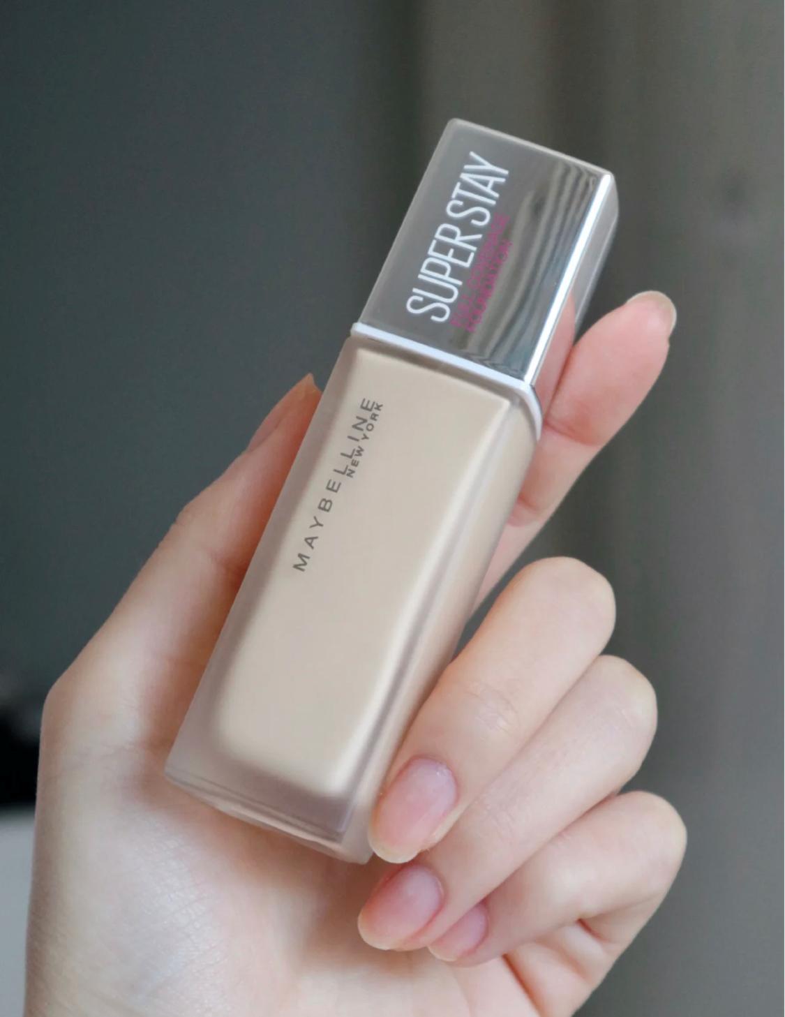 欧莱雅24小时粉底液与美宝莲气垫,美宝莲粉底液推荐网红