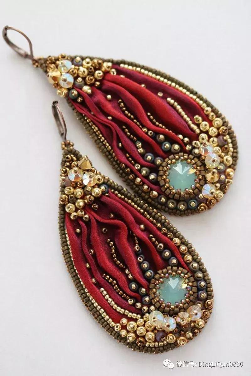 异域风情耳环制作教程,小众饰品制作教程