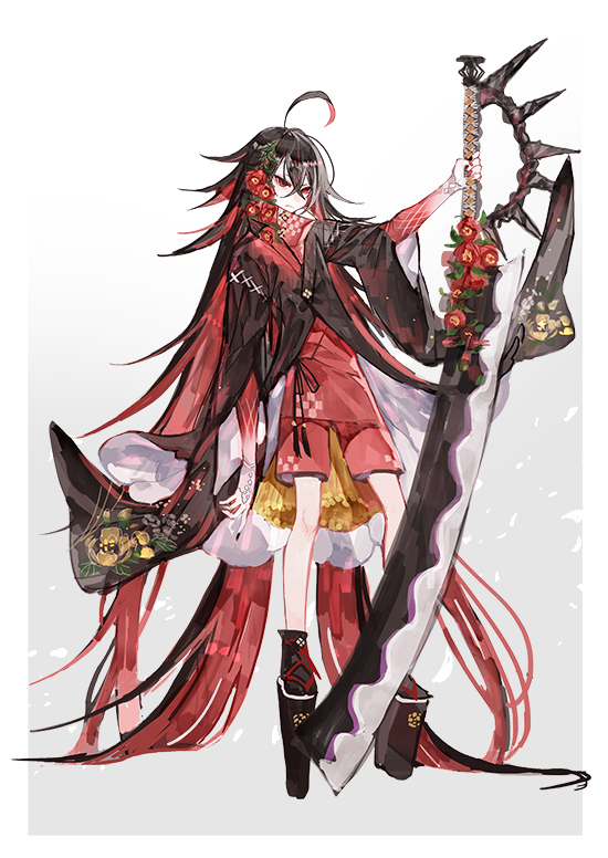 花卉拟人化插画,日本画师昆虫拟人