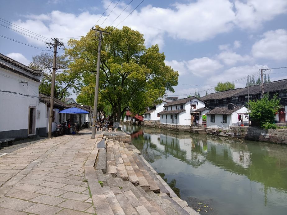 金泽古镇成善坊,上海古镇金泽桥