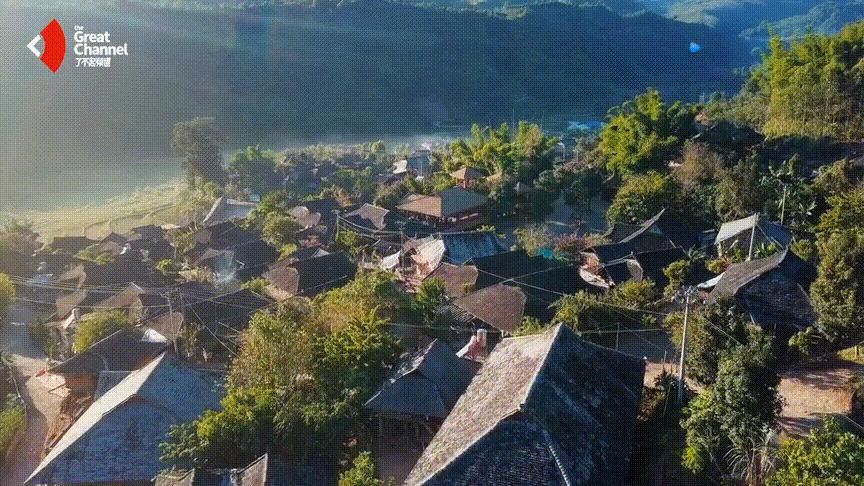 被烧之前的云南翁丁原始部落,我国最古老的村庄被烧毁