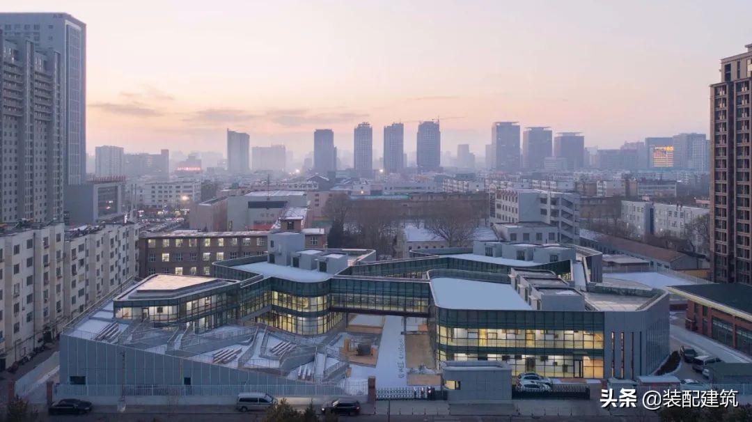 高档幼儿园设计——“院落式”打破传统简单的空间等级