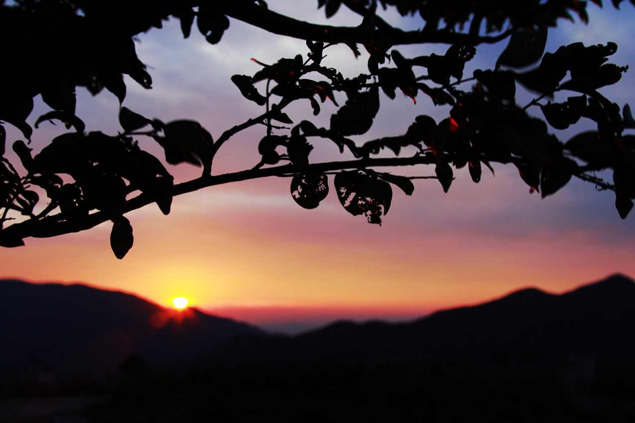 描写夕阳美景的句子20字左右,简单描写夕阳美景