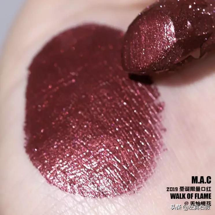 mac新年限定唇膏,mac圣诞三色唇膏