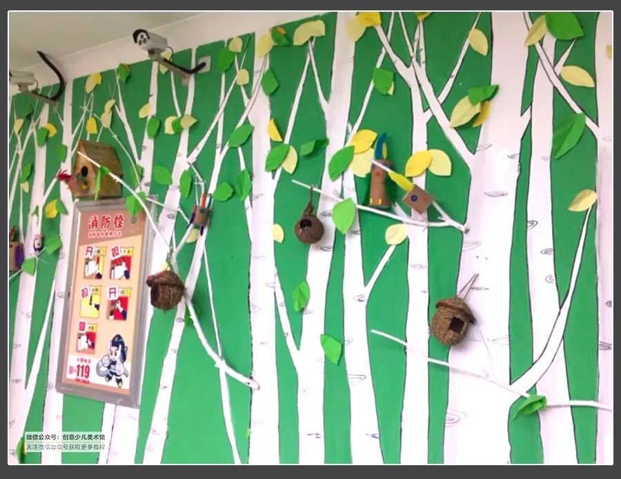 简单清新环创画,开学啦怎样布置教室才好看