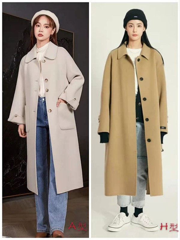 黑色大衣牛仔裤穿搭高级感经典款,修身牛仔裤配大衣的最佳搭配