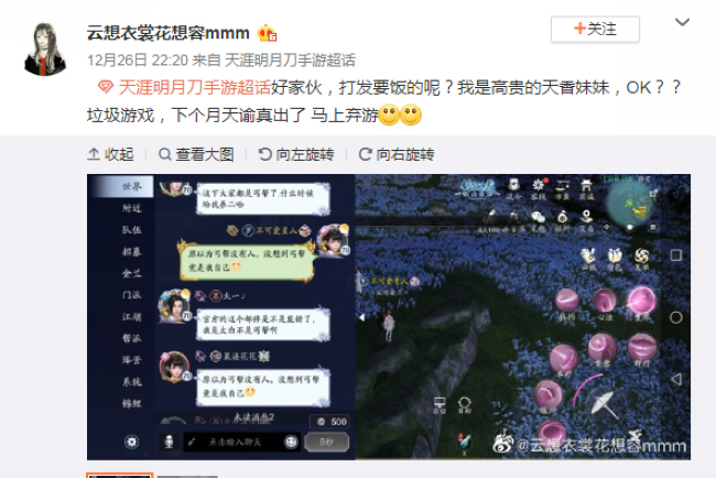 天刀手游pc端发生崩溃,pdd玩天刀手游全部回放