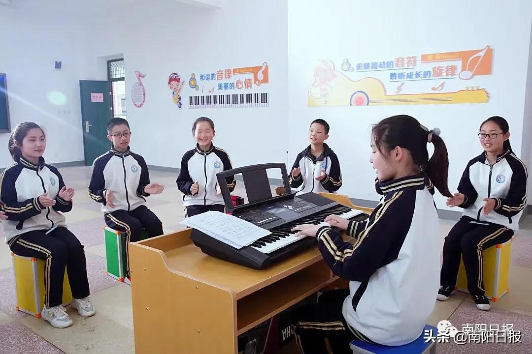 南阳第五完全学校全貌,南阳车站南路完全学校