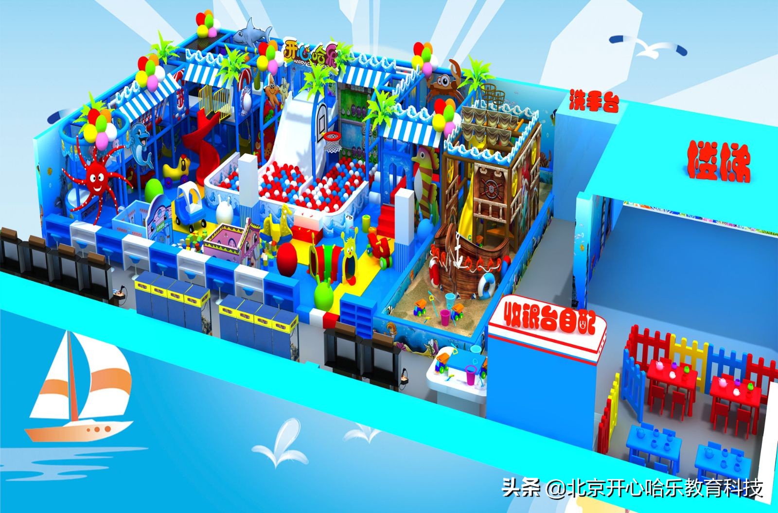 儿童室内游乐场加盟大概价格,室内儿童游乐园招商加盟